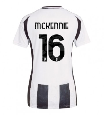 Juventus Weston McKennie #16 Replika Hjemmebanetrøje Dame 2024-25 Kortærmet
